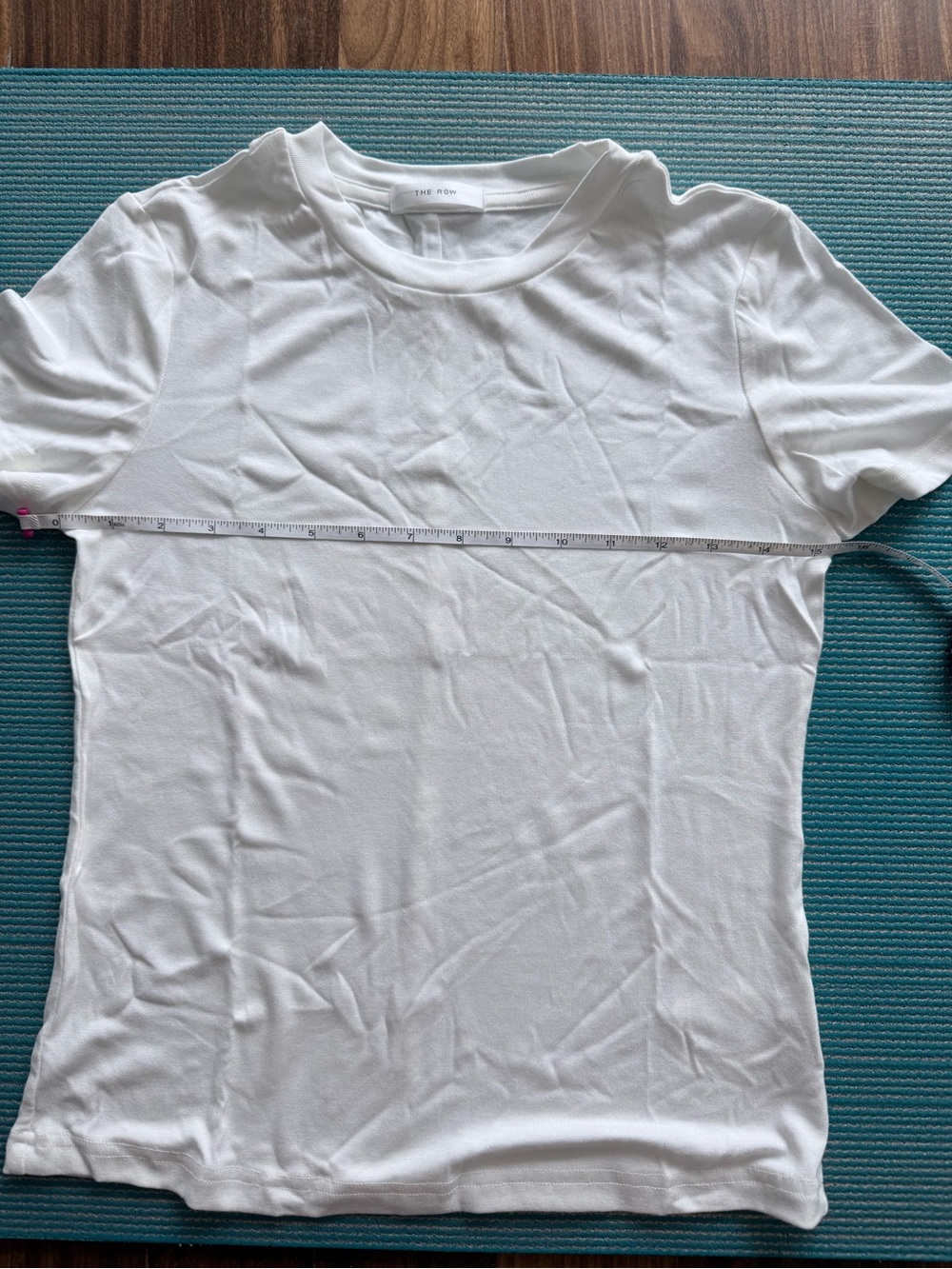 The Row White Crewneck Tee M
